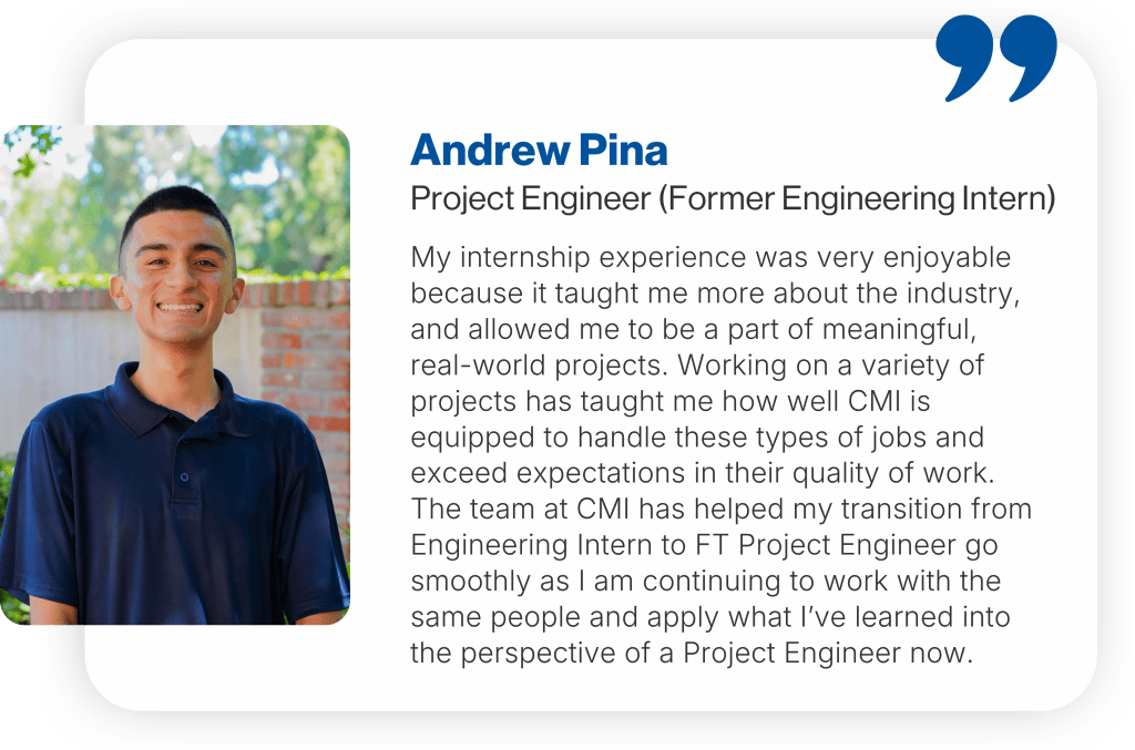 Andrew P Testimonial